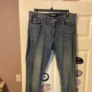 Express mid rise legging jeans